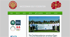 Desktop Screenshot of golfmacedonia.com